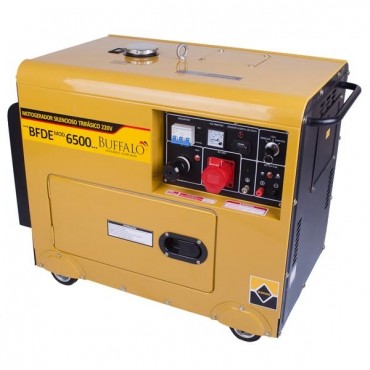 Motogerador BFDE 6500 Silencioso Trifásico 220V