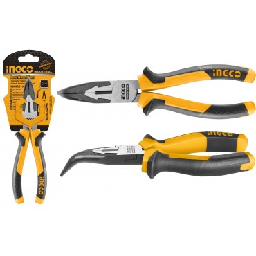 ALICATE BICO MEIA CANA CURVO INGCO 6” HBNP28168