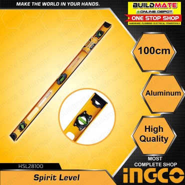 NIVEL MAGNETICO DE ALUMINIO PROFISSIONAL INGCO HSL28100