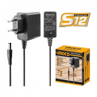 CARREGADOR DE BATERIA INGCO ÍON-LÍTIO 12V