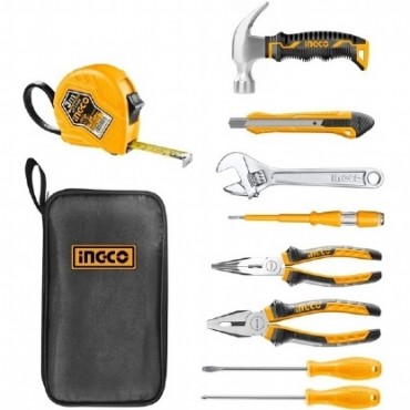 CONJUNTO DE FERRAMENTAS INGCO COM 9 PEÇAS HKTH10809