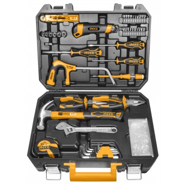 CONJUNTO DE FERRAMENTAS INGCO - 57 PEÇAS + 60 PARAFUSOS DIVERSOS HKTHP21171
