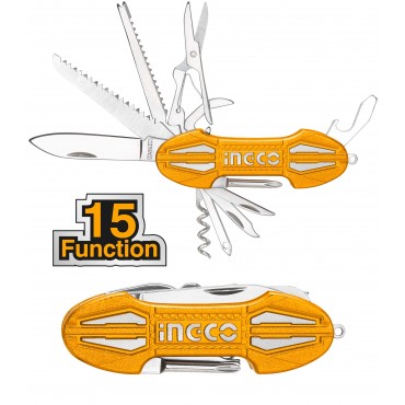 CANIVETE MULTIFUNCIONAL INGCO COM 15 FUNÇÕES REF.HMFK8158