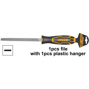 LIMA CHATA MURÇA PICADO DUPLO INGCO 8” (200MM) REF.HSFF088