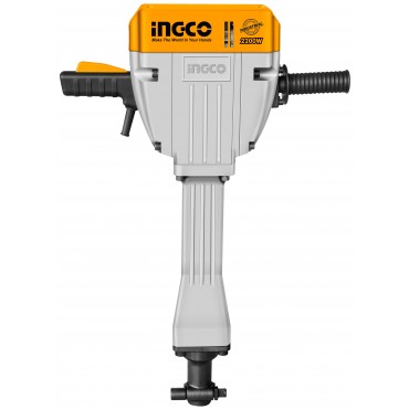 MARTELO DEMOLIDOR INGCO 75J 2200W HEX 220V - SISTEMA ANTI-VIBRAÇÃO ACOMPANHA SUPORTE 220V